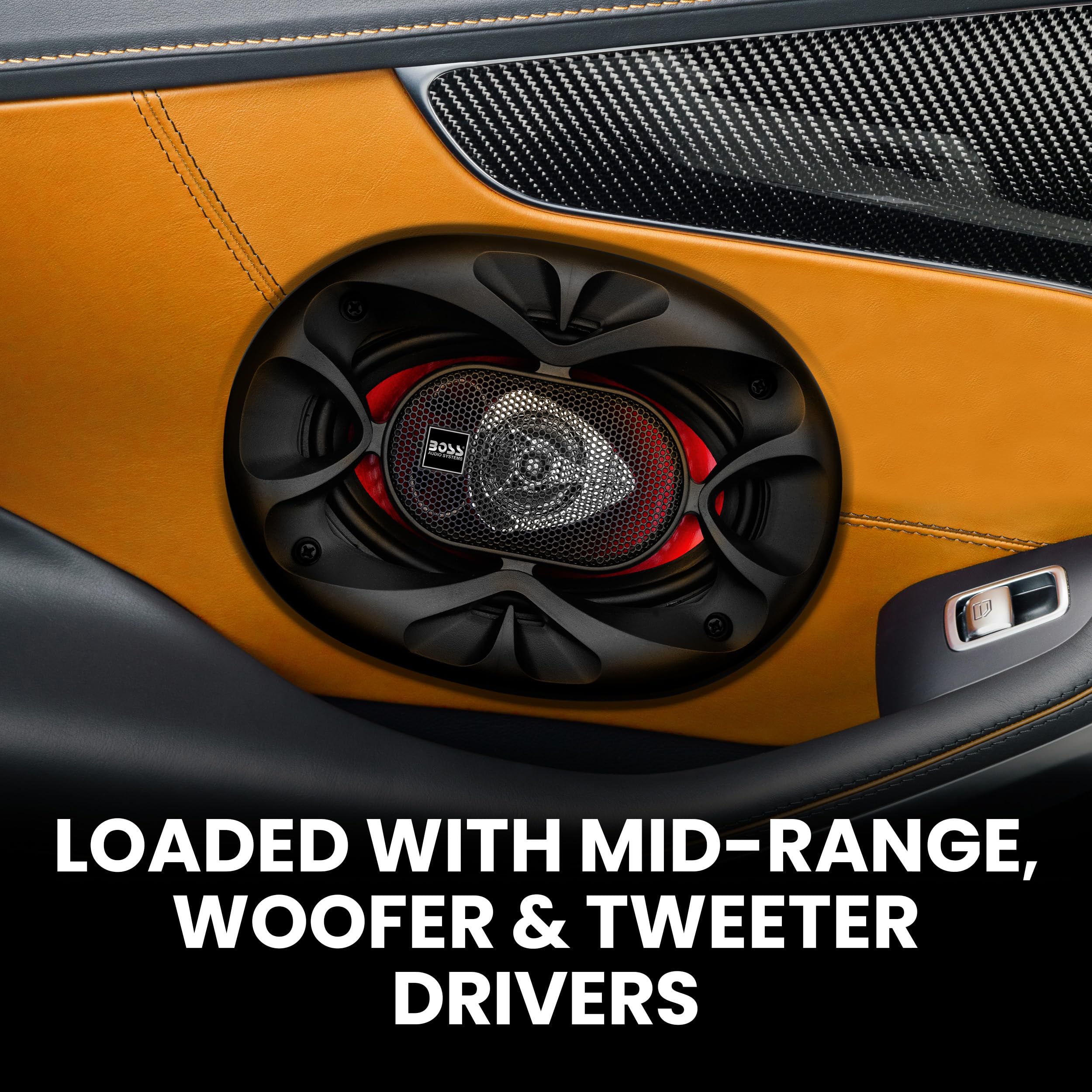 Amazon.com: BOSS Audio Systems CH5720 Chaos Series 5 x 7 Inch Car